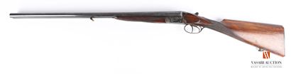 null Hammerless shotgun, nice handmade in Saint-Etienne, caliber 16/65, 68 cm side-by-side...