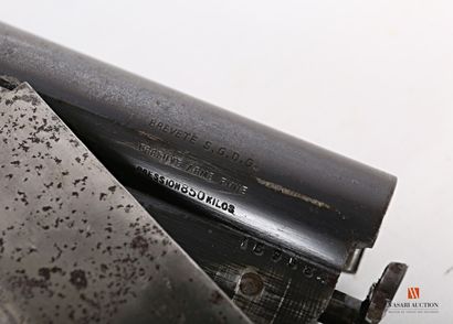 null Fusil de chasse mono canon pliant stéphanois, calibre 20-65, canon de 70 cm,...