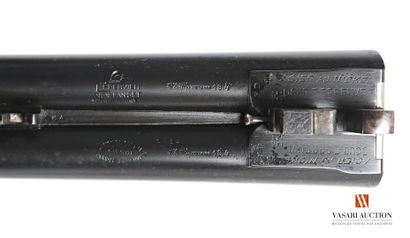 null Shotgun hammerless stéphanois model PLUME, gauge 12-65, juxtaposed barrels Epervier-Fanget...