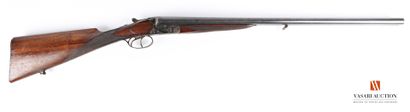 null Hammerless shotgun, nice handmade in Saint-Etienne, caliber 16/65, 68 cm side-by-side...