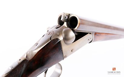 null Hammerless shotgun, manufacture stéphanoise RONCHARD-CIZERON, Damascus barrels...