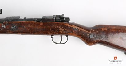 null Czechoslovakian Mauser rifle model CZ.24, weapon transformed into single-shot...