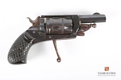 null Revolver de poche Vélodog, barillet cinq coups calibre 6 mm, canon octogonal...