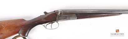 null German hammerless shotgun caliber 16-65, 75 cm "Krupp" side-by-side barrels,...