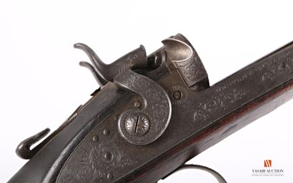 null Fusil de chasse WESTLEY RICHARDS LONDON modèle « bar in wood », calibre 12-65,...