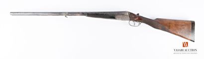 null Shotgun, hammerless model of manufacture stéphanoise, juxtaposed barrels of...