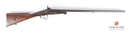 null Fusil de chasse à broche calibre 12-65, canons en table de 70 cm, ouverture...