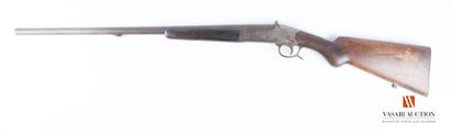 null Single barrel folding shotgun SAMPA Saint-Etienne, Simplex type rampart mechanism,...