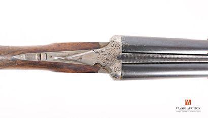null Hammerless shotgun Stephanois Propeller caliber 12-70, juxtaposed barrels Sparrowhawk-Fanget...