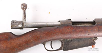 null Rifle MAUSER Argentinian model 1891, calibre 7,65 x 53, snail follower, breech...