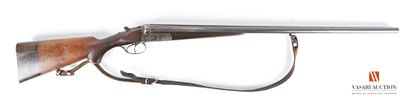 null German hammerless shotgun caliber 16-65, 75 cm "Krupp" side-by-side barrels,...
