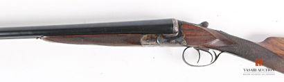 null Fusil de chasse hammerless stéphanois modèle PLUME, calibre 12-65, canons juxtaposés...