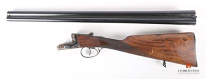 null Fusil de chasse hammerless stéphanois modèle PLUME, calibre 12-65, canons juxtaposés...