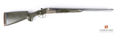 null Fusil de chasse hammerless KRESTEL , calibre 12/70, canons juxtaposés de 58...