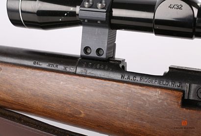 null Frankonia type 98k rifle, model TU-KKW caliber 22 long rifle, made by N.A.C....