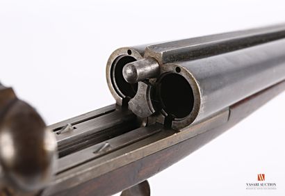 null Fusil de chasse HALIFAX, calibre 12/65, canons juxtaposés de 70 cm, détente...
