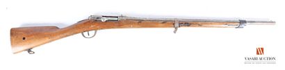 null Regulation rifle of infantry GRAS model 1874, transformed hunting, case well...