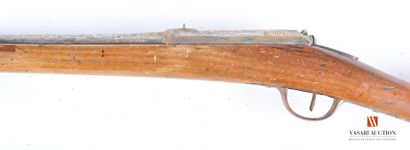 null Regulation rifle of infantry GRAS model 1874, transformed hunting, case well...