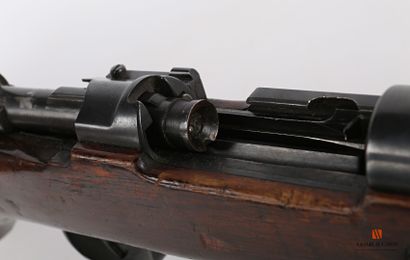 null Czechoslovakian Mauser rifle model CZ.24, weapon transformed into single-shot...