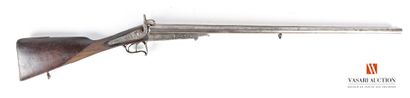 null Shotgun with pin gauge 16, barrels in table of 73 cm, opening by key system...