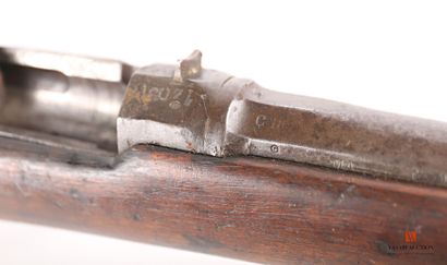null Rifle GRAS model 1874 transformed hunting, gauge 16, case marked Manufacture...