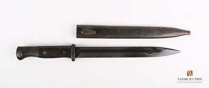 null Baïonnette allemande Mauser modèle 84/98 précoce, premier type, plaquettes bois,...