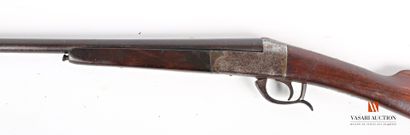 null Single barrel folding shotgun SIMPLARM, caliber 20-65, barrel of 70 cm, English...
