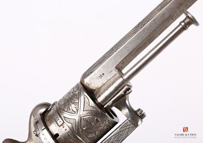 null Revolver à broche « acier fondu » barillet à six chambres calibre 7 mm, canon...
