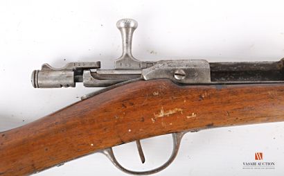 null Regulation rifle of infantry GRAS model 1874, transformed hunting, case well...