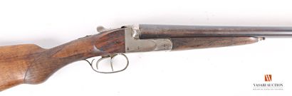 null Fusil de chasse hammerless stéphanois Hélice calibre 12-70, canons juxtaposés...