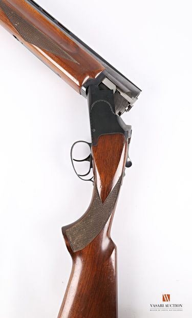 null WINCHESTER shotgun model 99, caliber 12/70, 71 cm mirror superimposed barrels,...