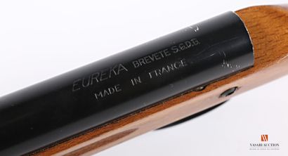 null Carabine à air comprimé EUREKA made in France, calibre 4,5 mm, canon de 38 cm,...