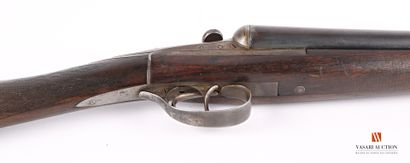 null Fusil de chasse HALIFAX, calibre 12/65, canons juxtaposés de 70 cm, détente...