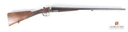 null Shotgun hammerless stéphanois GRIP-HELICO gauge 20-65, juxtaposed barrels signed...