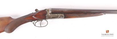 null Fusil de chasse hammerless stéphanois calibre 12-70, canons juxtaposés Epervier-Fanget...