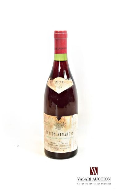 null 1 bouteille	CORTON RENARDES mise Michel Ganoux Prop.		1976

	Et. fanée, tachée...