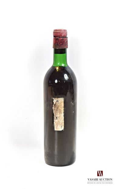 null 1 bottle Château LAFITE ROTHSCHILD Pauillac 1er GCC Mill.

	Without label. Skirt...