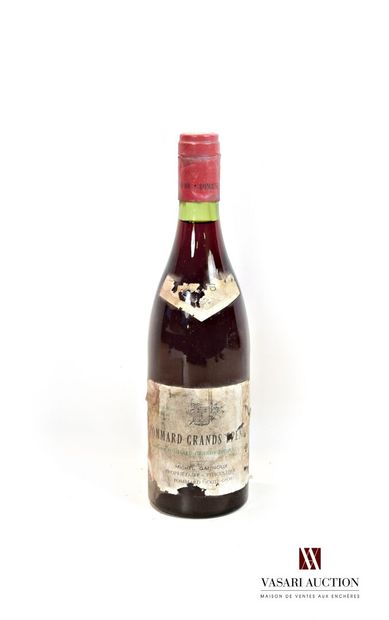 null 1 bouteille	POMMARD GRANDS EPENOTS mise Michel Gaunoux Prop.		1976 ?

	Et. fanée,...