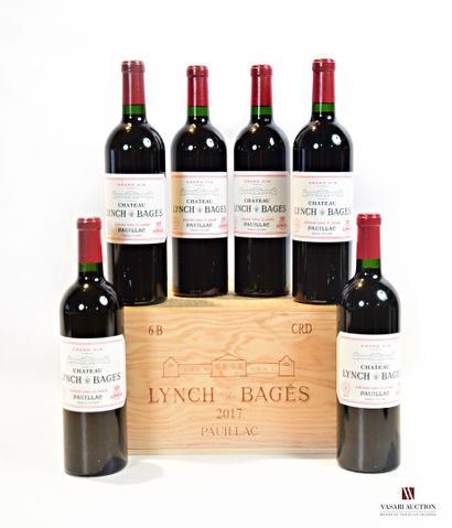 6 bouteilles	Château LYNCH BAGES	Pauillac...