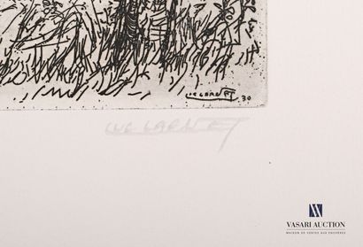 null LAFNET Luc (1899-1939)

The apple trees

Drypoint

Signed in the plate - Signed...