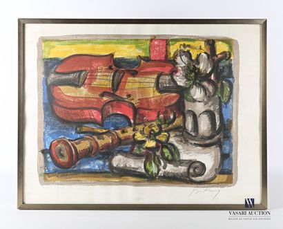 null PRIKING Frantz (1929-1979)

Still life with instruments

Lithograph on paper

Signed...