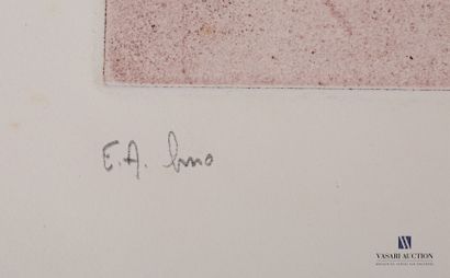 null GALIMARD C. (XXème siècle)

Paysage

Linogravure en couleurs

Annotée EA lino....
