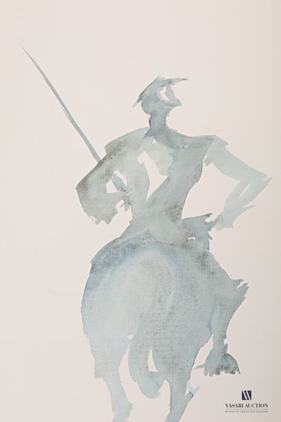 null MASSOC (XXth century)

Don Quixote

Lithograph in colors

Signed - dedicated...