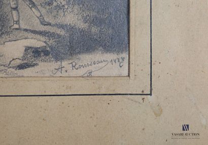 null ROUSSEAU A. (XIXème siècle)

Grenade vue prise de l'Albicin

Dessin sur papier

Signé...