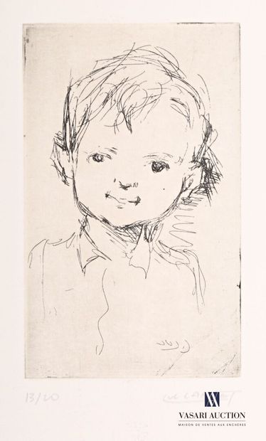 null LAFNET Luc (1899-1939)

Portrait d'Anne-Marie

Pointe sèche

Signée et numérotée...