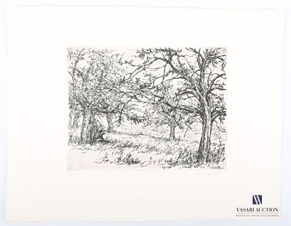 null LAFNET Luc (1899-1939)

The apple trees

Drypoint

Signed in the plate - Signed...