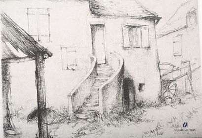 null LAFNET Luc (1899-1939)

The outside staircase

Drypoint

Signed and numbered...
