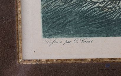 null VERNET Carle (1758-1836) d'après 

L'Halalli

Gravure couleurs sur papier par...