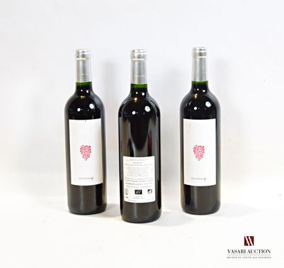 null 3 bouteilles	IDEA	Bordeaux	2017

	Vin végan. Et. tachées. N : mi goulot.