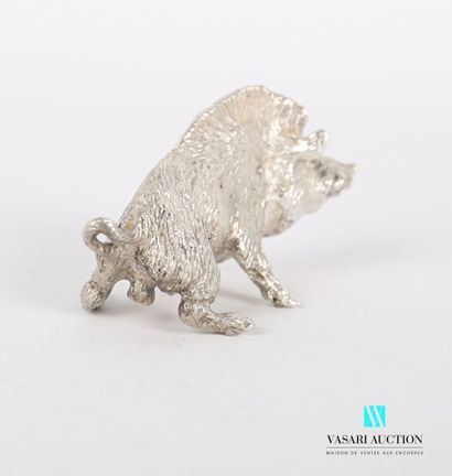 null Silver subject representing a boar

Weight : 70,56 g

Height : 3 cm 3 cm - Length...